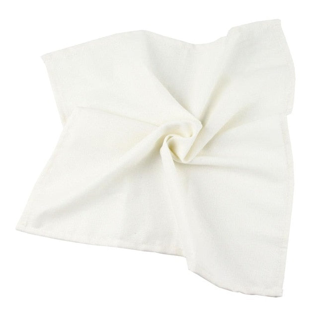 40x40cm cotton linen Napkins placemat heat insulation mat dining table mat kids table Napkin fabric pretty placemats