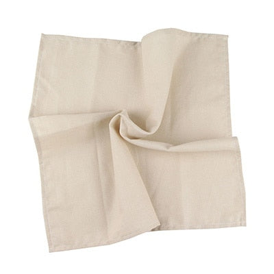 40x40cm cotton linen Napkins placemat heat insulation mat dining table mat kids table Napkin fabric pretty placemats